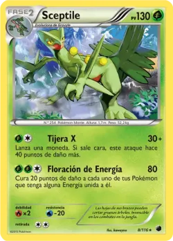 Sceptile #8/116 · Pokémon