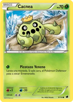 Cacnea #9/116 · Pokémon