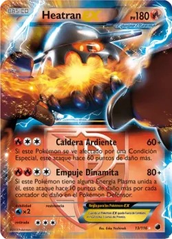 Heatran-EX #13/116 · Pokémon