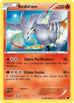 Reshiram #17/116 · Pokémon