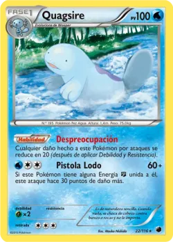 Quagsire #22/116 · Pokémon