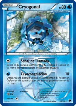 Cryogonal #30/116 · Pokémon