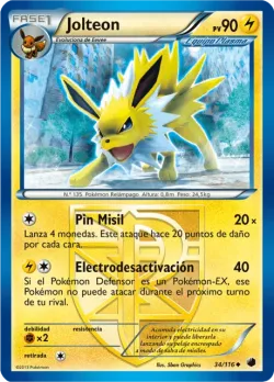 Jolteon #34/116 · Pokémon