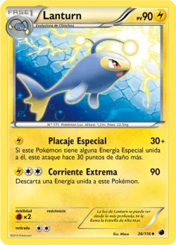 Lanturn #36/116 · Pokémon