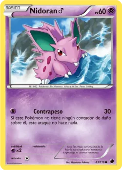 Nidoran ♂ #43/116 · Pokémon
