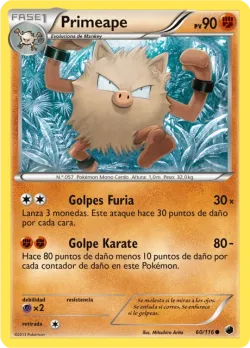 Primeape #60/116 · Pokémon