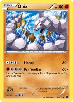 Onix #61/116 · Pokémon