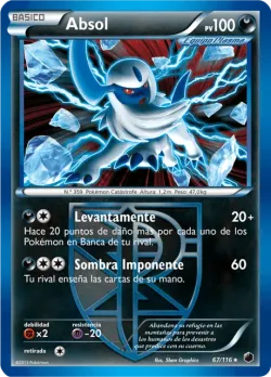 Absol #67/116 · Pokémon