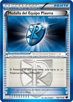 Team Plasma Badge 「PLF 104」「ES」