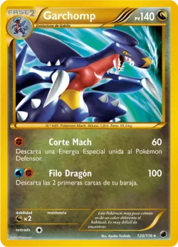Garchomp 「PLF 120」「ES」