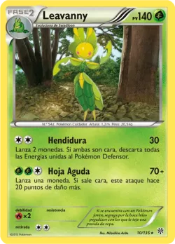 Leavanny #10/135 · Pokémon