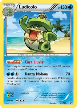Ludicolo #31/135 · Pokémon