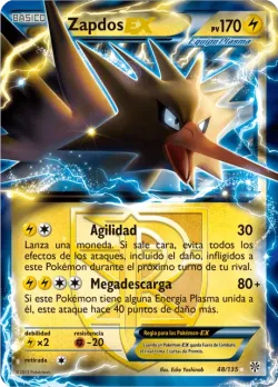 Zapdos-EX #48/135 · Pokémon
