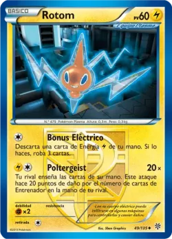 Rotom #49/135 · Pokémon
