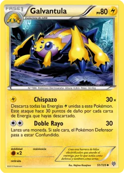 Galvantula #51/135 · Pokémon