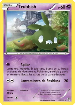 Trubbish #63/135 · Pokémon