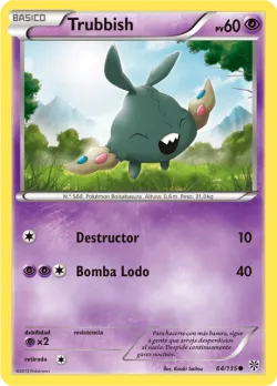 Trubbish #64/135 · Pokémon