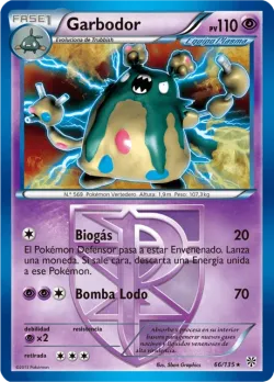 Garbodor #66/135 · Pokémon