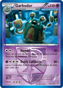 Garbodor #67/135 · Pokémon