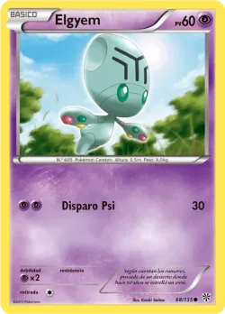 Elgyem #68/135 · Pokémon