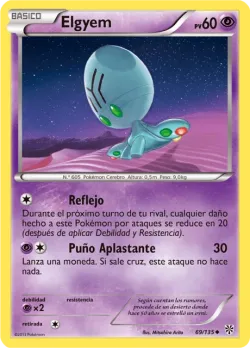 Elgyem #69/135 · Pokémon