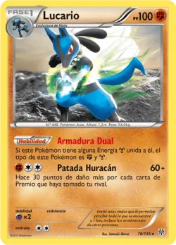 Lucario #78/135 · Pokémon