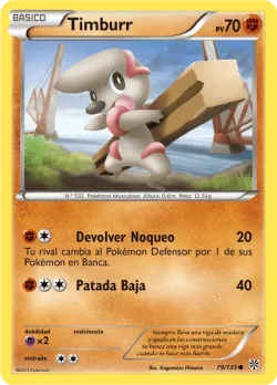 Timburr #79/135 · Pokémon
