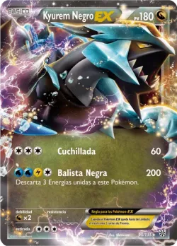 Black Kyurem-EX 「PLS 095」「ES」
