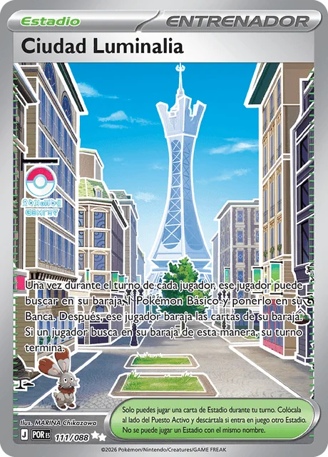 Lumiose City 「POR 111」「ES」
