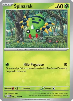 Spinarak #001/088 · Pokémon