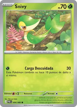 Snivy #004/088 · Pokémon