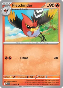 Fletchinder #013/088 · Pokémon