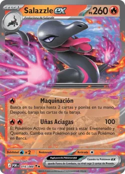 Salazzle ex #016/088 · Pokémon