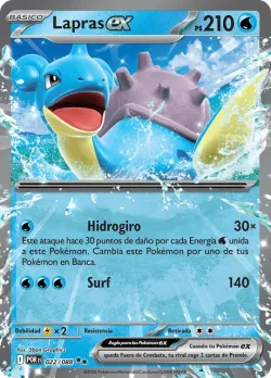 Lapras ex #022/088 · Pokémon