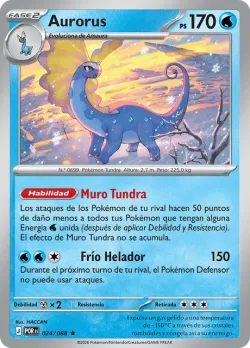 Aurorus #024/088 · Pokémon