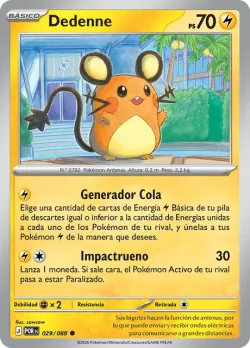 Dedenne #029/088 · Pokémon