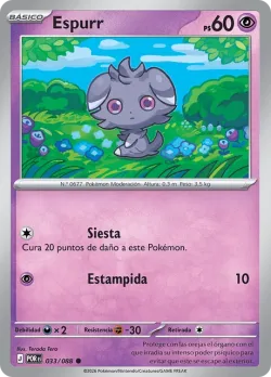 Espurr #033/088 · Pokémon