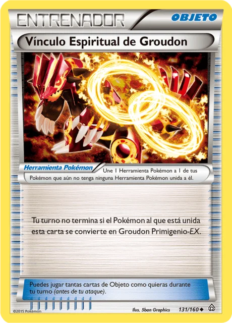 Groudon Spirit Link 「PRC 131」「ES」