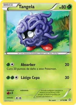 Tangela #4/160 · Pokémon