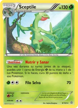 Sceptile #8/160 · Pokémon