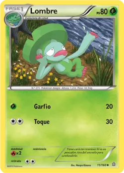 Lombre #11/160 · Pokémon