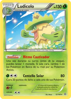 Ludicolo #12/160 · Pokémon