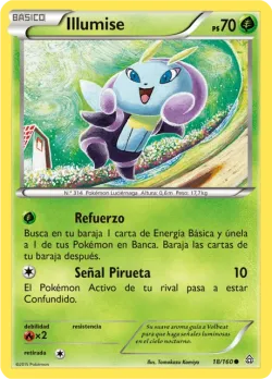 Illumise #18/160 · Pokémon