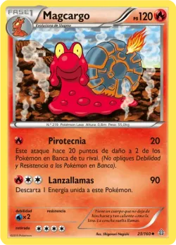 Magcargo #23/160 · Pokémon