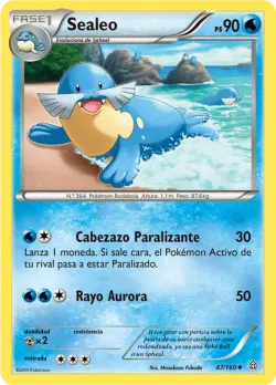 Sealeo #47/160 · Pokémon