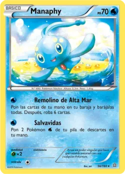 Manaphy #56/160 · Pokémon