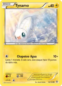 Tynamo #62/160 · Pokémon