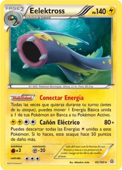 Eelektross #65/160 · Pokémon