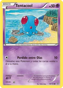 Tentacool #70/160 · Pokémon