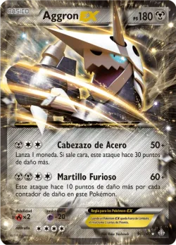 Aggron-EX #93/160 · Pokémon